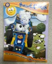 Santoro Swing Card Tractor Pop Up 3D Greeting Card London NEW(A51F)