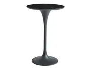 FurnitureOkay Vegas Sintered Stone Outdoor Bar Table (70cm Round)