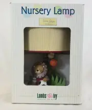 NEW Lambs & Ivy lion & monkey Baby Nursery Lamp with Shade