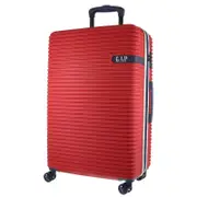 GAP Hard-Shell 4-Wheel Suitcase TSA Lock Large Tavel Luggage 76cm Red