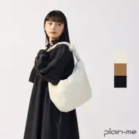 在飛比找momo購物網優惠-【plain-me】SAAKO 鋪棉餃子流浪包 SAA301