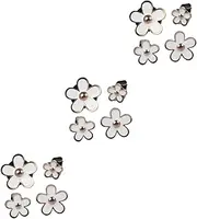 Car Freshener Vent Air Fresheners 4pcs Flower Shape Car Essential Oil Diffuser Car Aromatherapy Diffuser Auto Adornment