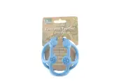 Koala Dream Silicone Textured Teether Grip Ball - Blue | BPA-Free, Sensory Toy,