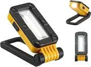 BougeRV WL01 LITE Work Light, 400 Lumens, Rechargeable Flashlight with Hanging Hook, Multiple Lighting Modes, 180° Rotate Job Site Lighting for Car Repairing, Camping, Outdoor, Emergency Use