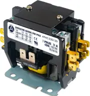 Appli Parts APAC-220120 Heavy Duty 2 Poles Contactor 20 Amp 120 Volts Coil Repla