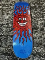 RARE Vans Geoff Rowley Skateboard Deck Free Dome 66/99 Hot Head 8.25 Sealed