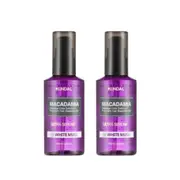 KUNDAL - Macadamia Hair Serum - 100ml - DUO Set - White Musk
