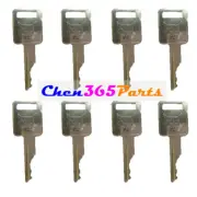 Set of 8pcs 6693241 Ignition Key Bobcat Skid Steer Loaders and Mini Excavators