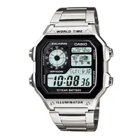 在飛比找蝦皮商城優惠-【CASIO】卡西歐不鏽鋼運動錶AE-1200WHD-1A 