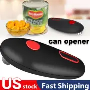 Automatic Electric Can Opener One Touch Hand Free Cans Cut At 360° along the Lid