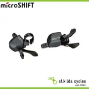 Microshift MTB Shifter Set - Xle 10 - 2 X 10 Speed - Flat Bar Xpress Trigger