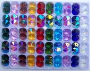 50x 14mm crystal octagon AB mixed jewelry suncatcher crystals suncatchers