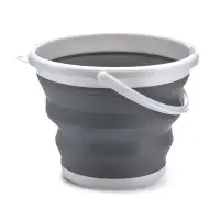 在飛比找momo購物網優惠-【小麥購物】摺疊水桶 10L(泡腳桶 水桶 臉盆 桶 裝水桶
