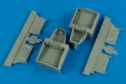 Aires 4572 d 1/48 F4U4 Corsair Wheel Bay (Resin) For Hobby Boss