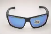 COSTA REEFTON PRO 06S9080 SQUARE POLARIZED SUNGLASSES BLACK/BLUE 63-15-120 NEW