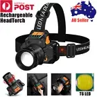 USB Rechargeable T6 LED Headlamp Head Torch Light Lamp Outdoor Camping Fishing