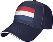 [SSIULUS] Dutch Flag Casquette Cap Hats,Trucker,Baseball Cap with Snapback,Perfect for Summer,Golf