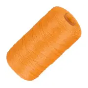 Nylon String Cord 1.5mmx218Yard Macrame Rope Braided Thread Twine Orange Yellow