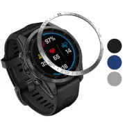 StrapsCo Replacement Bezel Tachymeter and Screen Protector for Garmin Fenix 7S