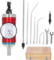 XTevu Coaxial Indicator, 0.01mm Centering Dial 0-3mm for Milling Machine Spindle Test, Coaxial Measurement Tool with Case
