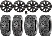 High Lifter HL9 Beadlock 14" Wheels Bk 26" Bear Claw HTR Tires Ranger XP 9/1K