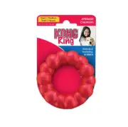 KONG Ring Durable Natural Rubber Dog Chew Toy Small (292191)
