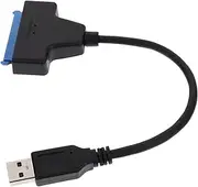 KOMBIUDA Data Transfer Converter Cable Lightweight External Hard Disk Adapter for SSD and High Speed USB Portable for Backup and Storage Management