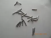 SOLID ALUMINUM COUNTER SUNK RIVETS 1/8 x 3/4" 25 PCS. NEW