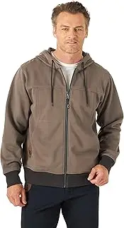 [Wrangler] Men's Tough Layers Full Zip Work Hoodie