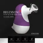 Vibrator Female Clitoral Nipple Sucking Licking Tongue Rechargeable Sex Toy