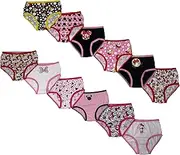 [Disney] Girls Minnie Mouse Exclusive 12-PK Avent Box of Panties Perfect for Gifting & Potty Training Fun in Sizes 2/3T & 4T