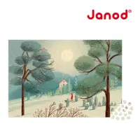 在飛比找momo購物網優惠-【法國Janod】紓壓拼圖 - 冬季仙境 1500 pcs