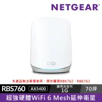 在飛比找momo購物網優惠-【NETGEAR】WiFi 6 三頻 AX5400 Mesh