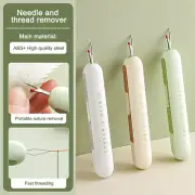 Thread Seam Ripper 2-in-1 Needle Threader Stitches Thread Unpicker Button Cutter