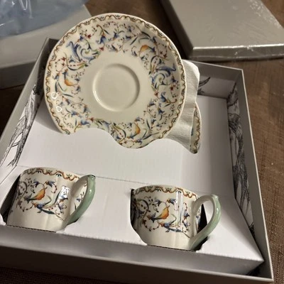 Gien France Toscana Espresso Cup & Saucer Set of 2