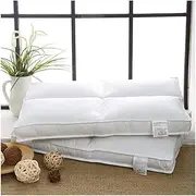 Guomao High-Grade Cotton Pillow Nursing Pillow Cervical Pillow Plush Feather Bread (Color : Four Leaves, Size : 48 * 74)