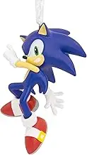 Hallmark Sonic The Hedgehog Hanging Ornament, Retro Gaming Tree Decoration, Resin Hanging Ornament, Christmas Hanging Ornament, Gifts for Christmas