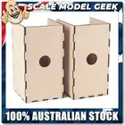 Modular Storage System Lower Box VERTICAL DRAWS Suits VERTICAL SHELVES 3mm MDF