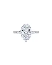 Lab Grown Diamonds 14K 4.50 ct. tw. Lab-Grown Diamond Ring