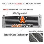 Aluminum Oil Cooler Fit Mazda RX-7/RX7 FC3S, S4/S5 13B 86-1992 1989 1990 AUS