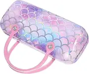 [Yardenfun] Sunglasses Storage Box Handle Portable Glasses Case for Boys and Girls
