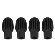 4Pcs Silicone Drumstick Tips Silent Practice Drum Mute Dampener Percussion A FFG