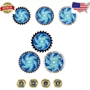 Versatile 3-Piece Circular Saw Blade Set - Perfect for Wood & Metal Projects