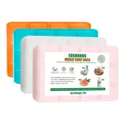 EDSRDRUS Mixed Scent Soap Base DIY Handmade Soap with Goat Milk and Honey and