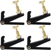 Metal Fine Tuner, 3/4-4/4 String Adjuster Fine Tuner Violin Parts, Strong and Durable Violin Fine Tuner