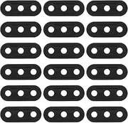 VGOL 30PCS 3 Holes Rope Tensioner Cord Adjuster Plastic Tent Rope Fastener for Camping Hiking Picnic Tent Shade Tarp Canopy Outdoor Activities 4mm Hole Diameter