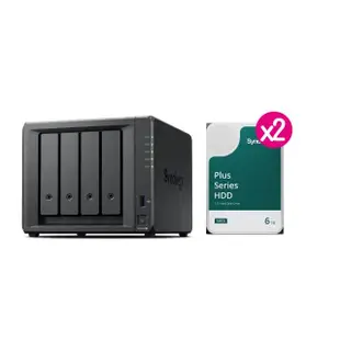 【Synology 群暉科技】搭 HAT3300 6TB x2 ★ DS423+ 4Bay NAS 網路儲存伺服器