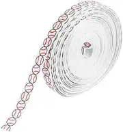 WRITWAA 1 Roll Ball Thread Ribbon Balloon Ribbon Crimped Stain Bundle Ribbons for Crafting Packaging Decorations Themed Rhinestone Sport Tape Glitter Tassel Trim Homecoming Xmas Polyester