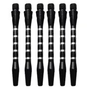 6Pcs/Set Aluminum Medium Darts Shafts Harrows Stems Throwing Accessories Metal R