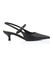 [VERALI] Luce Slingback Kitten Heels in Black